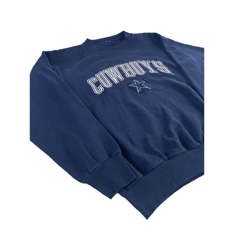 Vintage 90s Dallas Cowboys Graphic Crewneck Sweatshirt Size S