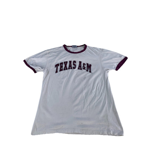 Mens Colosseum Athletics Texas A&M Ringer Graphic Size L