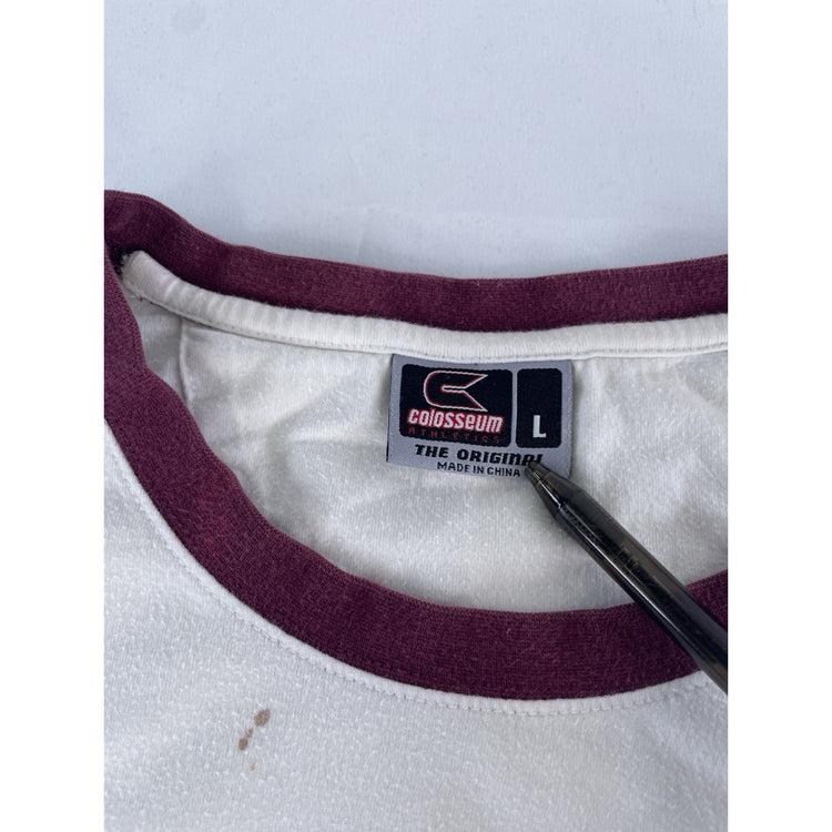 Mens Colosseum Athletics Texas A&M Ringer Graphic Size L