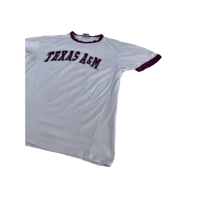 Mens Colosseum Athletics Texas A&M Ringer Graphic Size L
