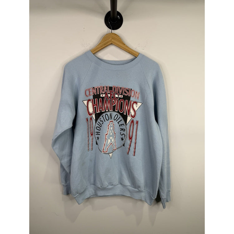 Vintage 1991 Houston Oilers Sweatshirt Size Xl