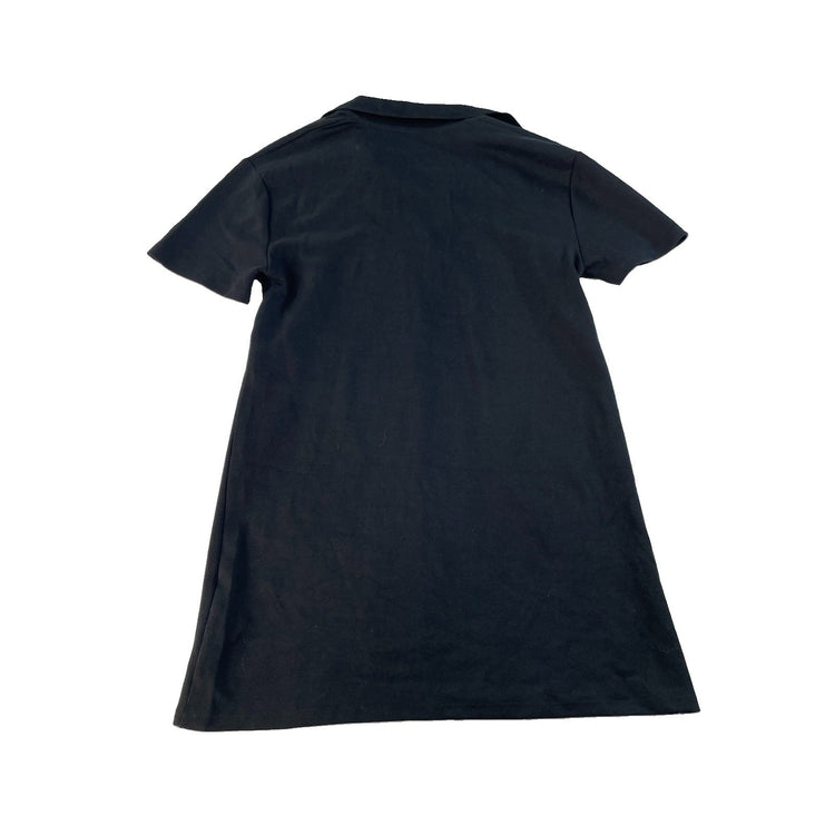 Womens Zara Black Polo Dress Size M