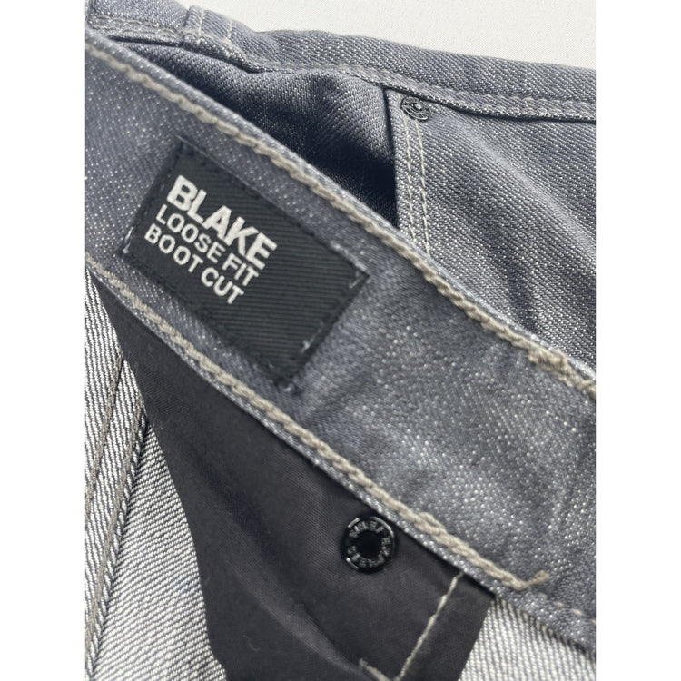 Mens Vintage Express Straight Gray Jeans Size 34x34