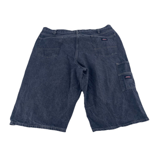 Mens Genuine Dickies Loose Fit Black Denim Shorts Size 38