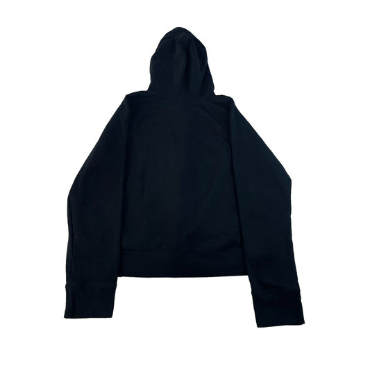 Womens Aeropostale Black Zip Up Hoodie Sweatshirt Size XXL