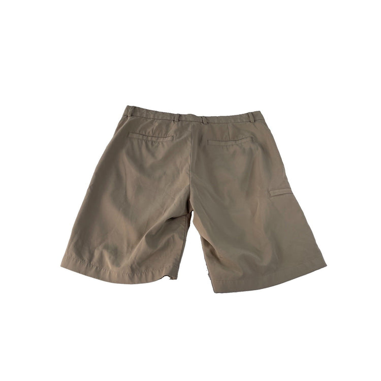 Mens Greg Norman Khaki Golf Shorts Size 34