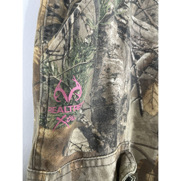 Realtree XTRA Camo Pants Pink Logo Size XL