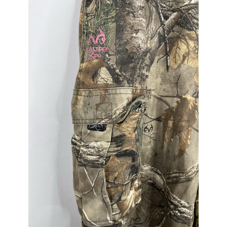 Realtree XTRA Camo Pants Pink Logo Size XL