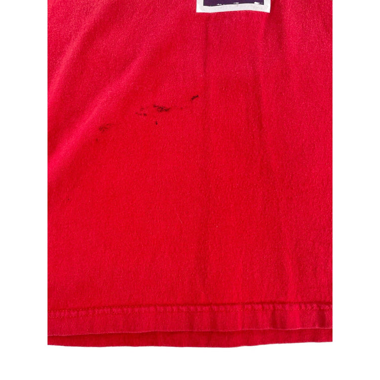 Mens Vintage Champs Team Edition Red Cougars #4 Jersey Graphic Tee SIZE XL
