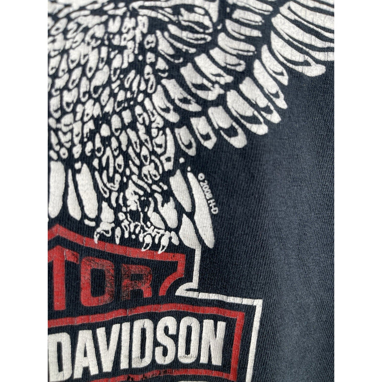 Men’s Vintage Harley Davidson ‘More Than A Machine’ 2008 HD Graphic T Shirt Sz L