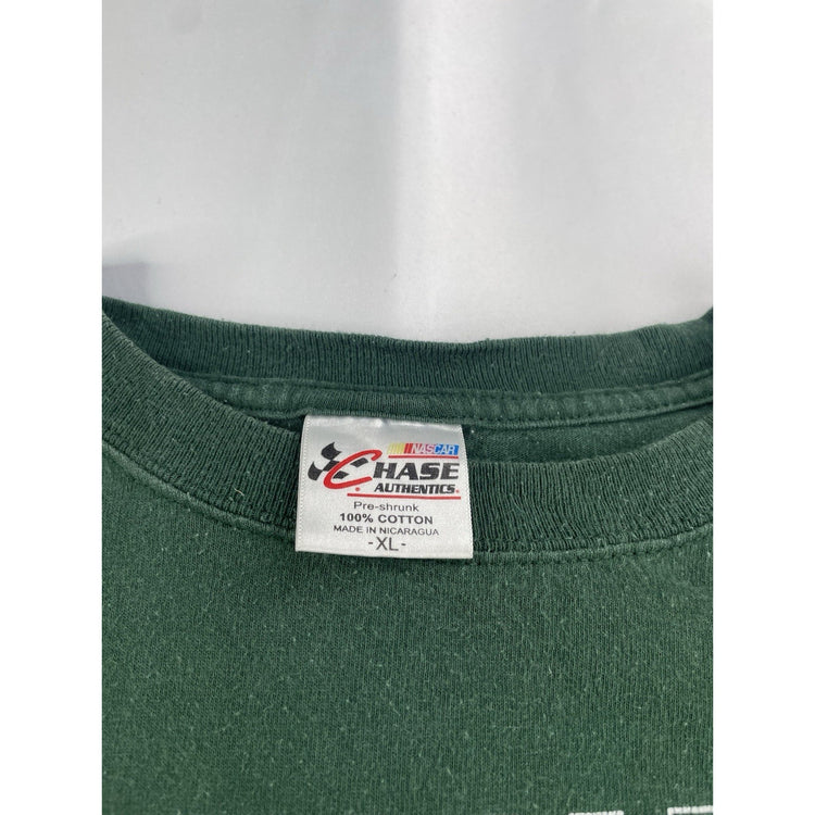 Green Mens Xl NASCAR Chase Authentics Shirt “Dale Jr”