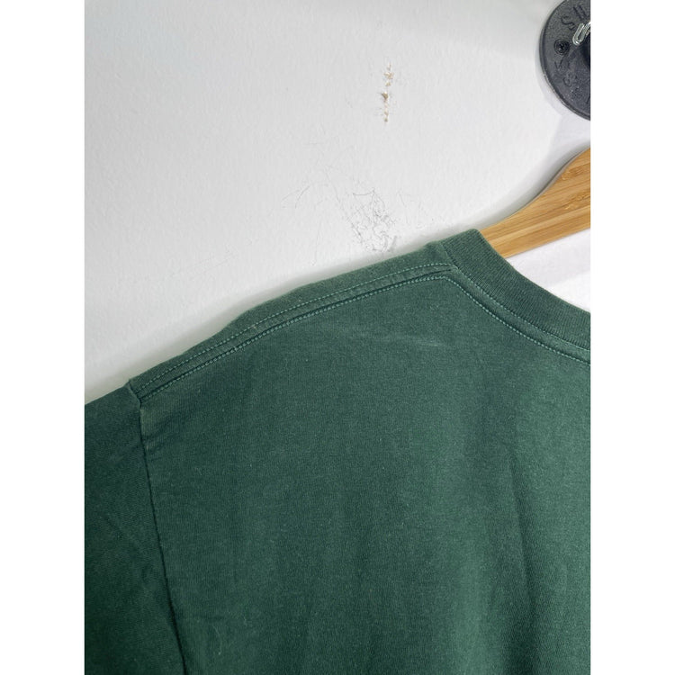 Mens Green Turner Orginals Leopard Graphic T Shirt Sz XL