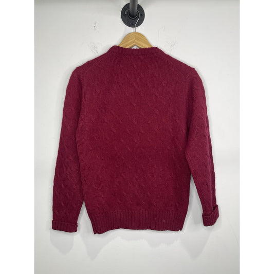 Women’s Knitwear Wrangler Maroon Long Sleeve Pullover Sz XS (2)