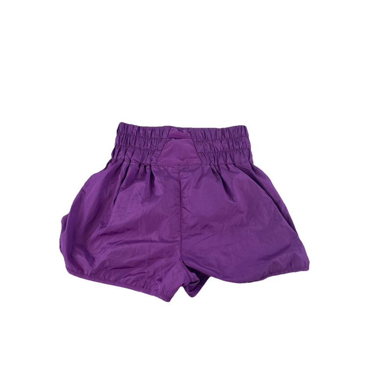 Womens Free People FP Movement Way Home Purple Running Shorts Size M