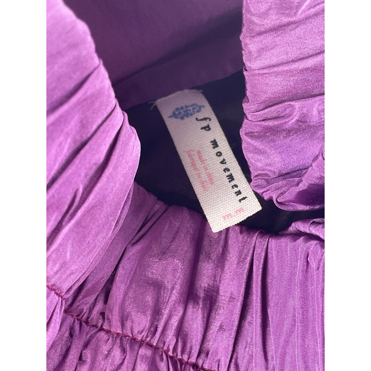 Womens Free People FP Movement Way Home Purple Running Shorts Size M