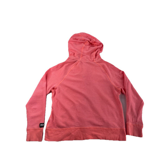 Women’s DKNY Sport Pink Mesh Zip Up Jacket Size XS