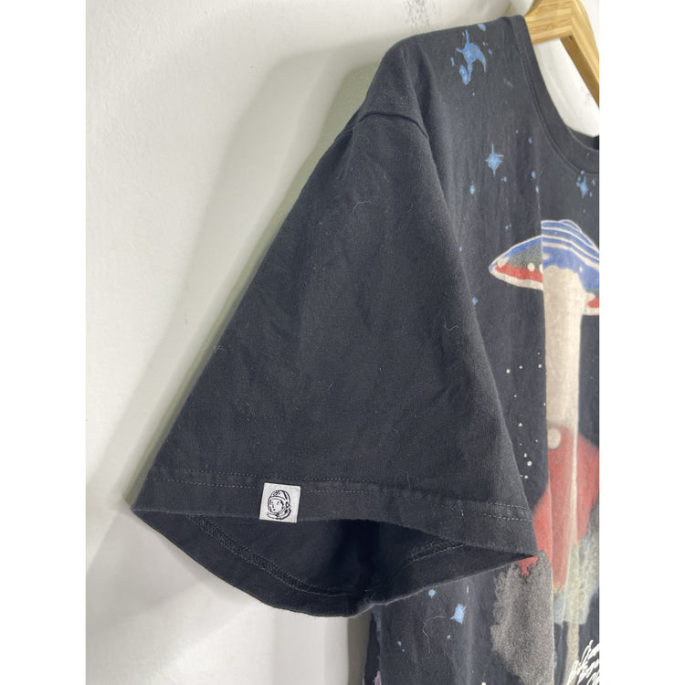 Men’s Oversized Billionaires Boys Club Black Allover Print T Shirt Sz Large