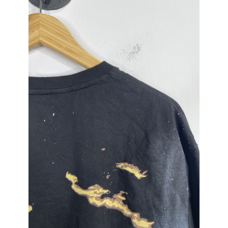 Men’s Oversized Billionaires Boys Club Black Allover Print T Shirt Sz Large