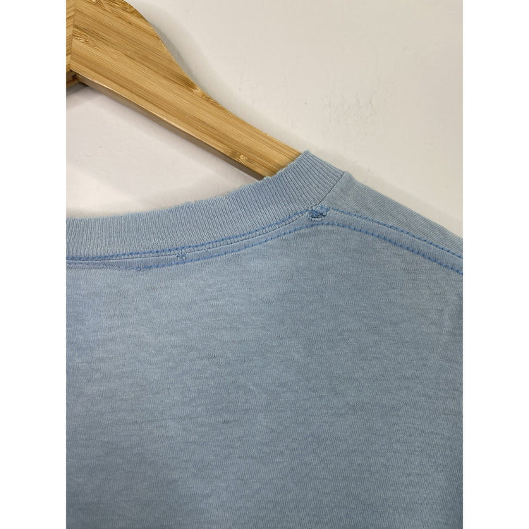 Vintage Mens Light Blue 3XL Jesse Who West Coast Choppers T-shirt