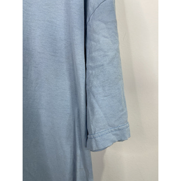 Vintage Mens Light Blue 3XL Jesse Who West Coast Choppers T-shirt