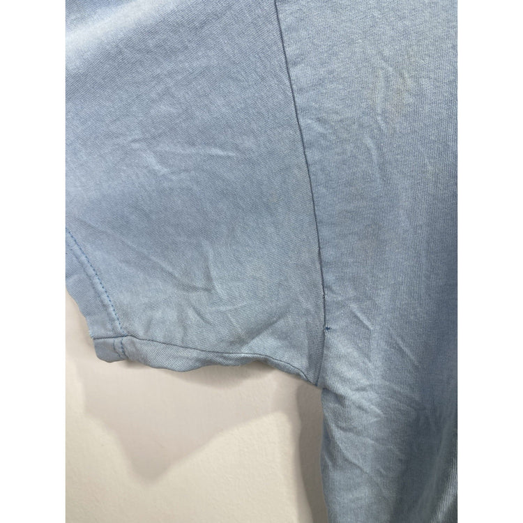 Vintage Mens Light Blue 3XL Jesse Who West Coast Choppers T-shirt