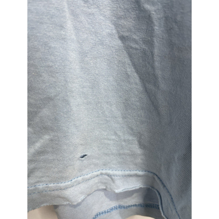 Vintage Mens Light Blue 3XL Jesse Who West Coast Choppers T-shirt