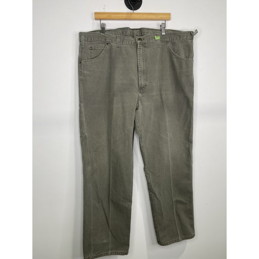 Vintage Men’s Dickies Faded Olive Green Carpenter Pants Sz 44