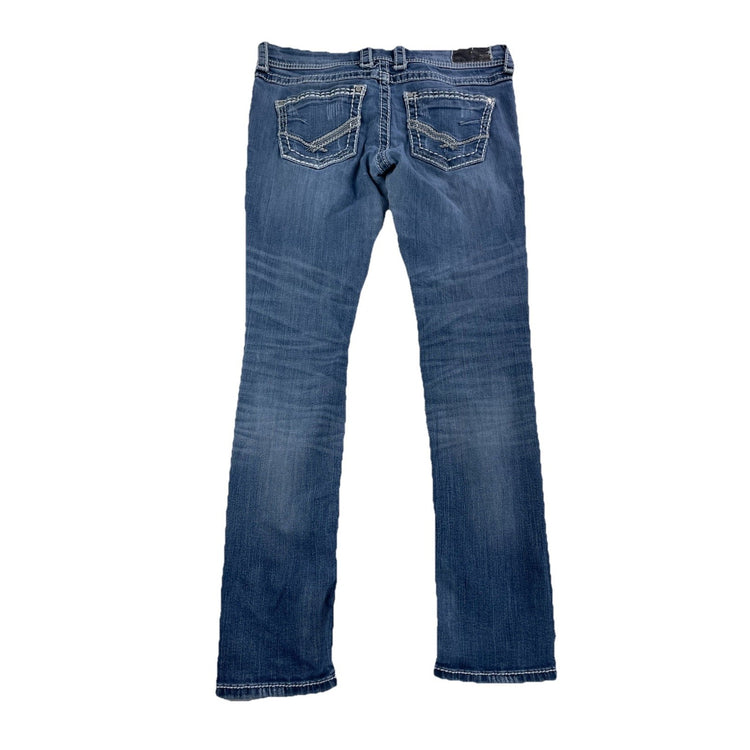 Women’s BKE Denim Stella Ankle Skinny Blue Jeans Size 30