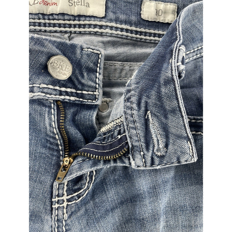 Women’s BKE Denim Stella Ankle Skinny Blue Jeans Size 30