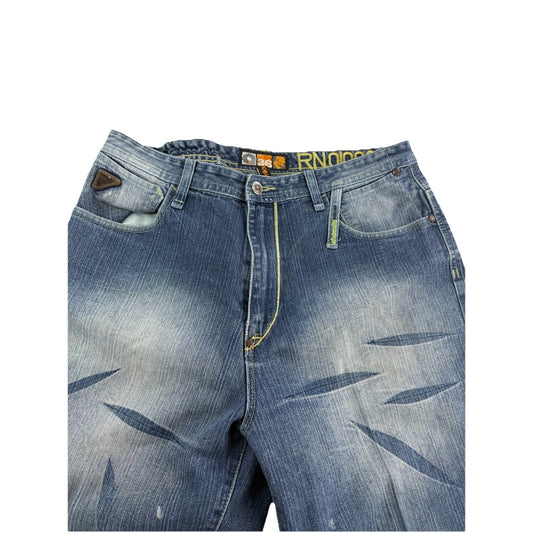 Men’s Akademik Y2K Baggy Jeans Size 36