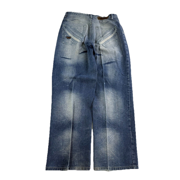 Men’s Akademik Y2K Baggy Jeans Size 36
