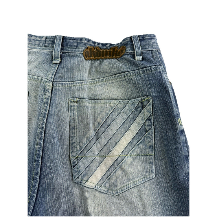 Men’s Akademik Y2K Baggy Jeans Size 36