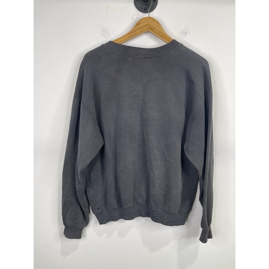 Men’s Vintage 90s Offical Fan Tag Oilers Football Black Sweatshirt Sz XL