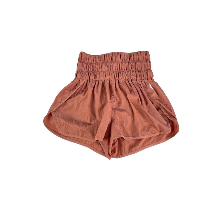 Womens Free People Movement Rust/Orange Shorts Size Small/P