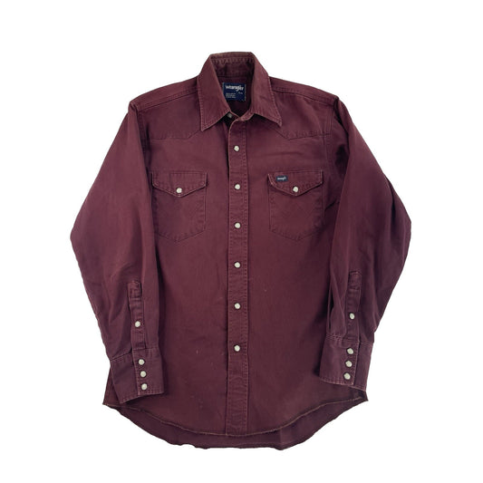 Men’s Wrangler Pearl Snap Shirt Size Regular