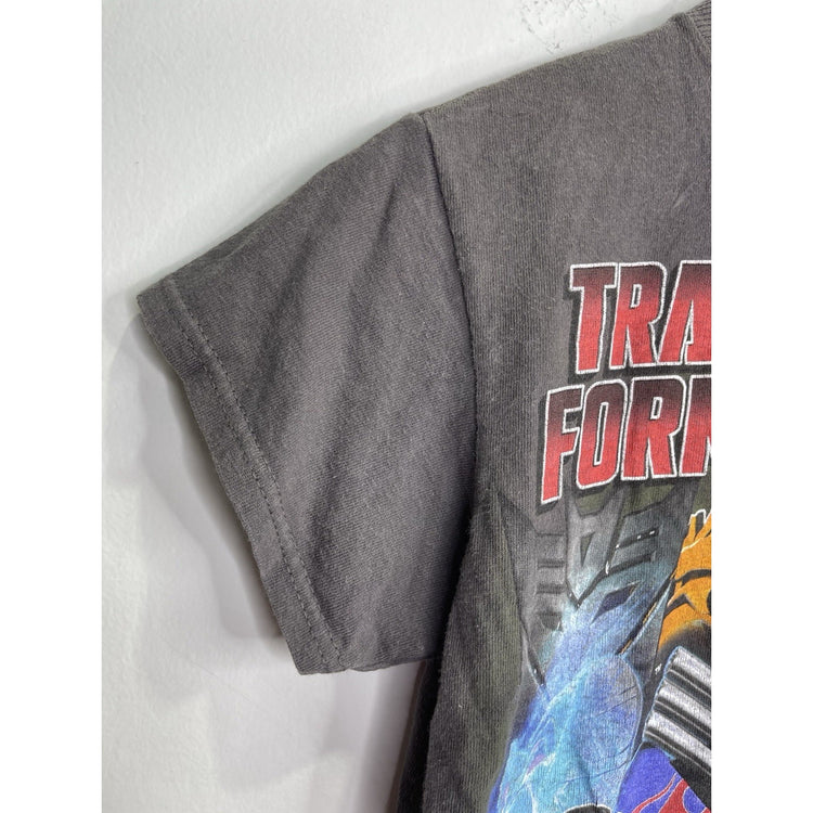 Youth Vintage Graphic Transformers Movie Short Sleeve T Shirt Sz L
