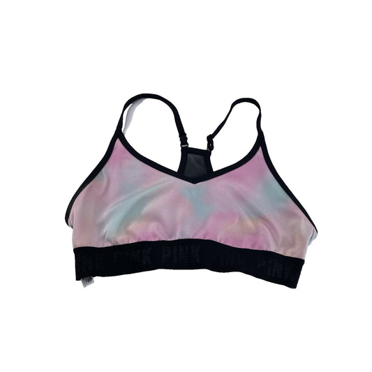 Womens Victoria’s Secret PINK Multicolored Sports Bra Size Medium