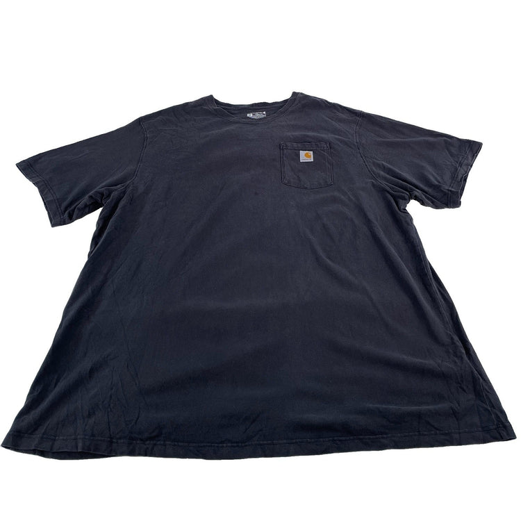 Mens Carhartt Black Loose Fit T Shirt Size 3XLT