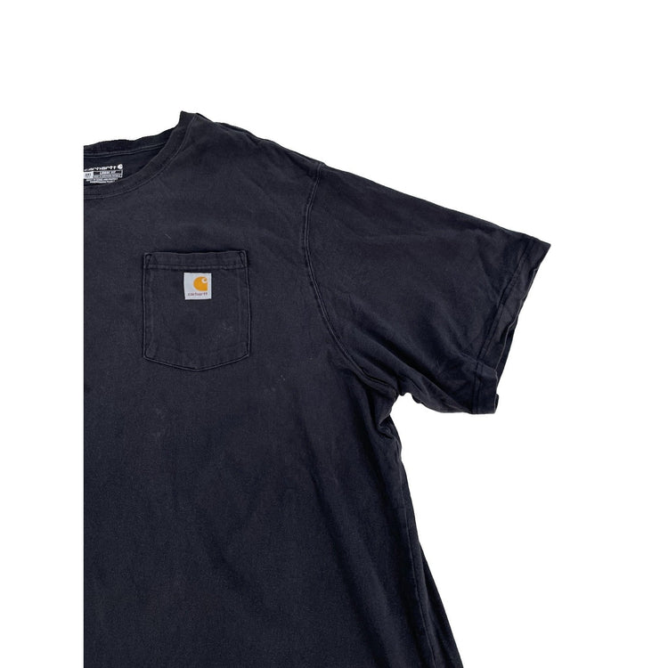 Mens Carhartt Black Loose Fit T Shirt Size 3XLT