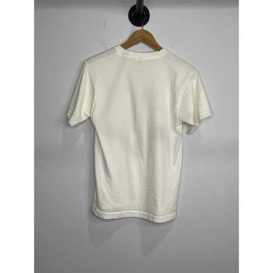 Men’s Vintage St.Maarten Graphic white short sleeve T shirt Sz M