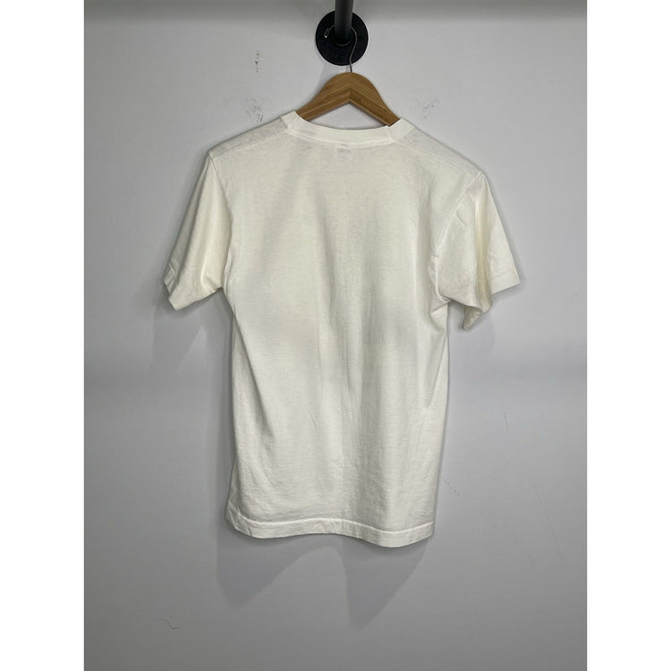 Men’s Vintage St.Maarten Graphic white short sleeve T shirt Sz M