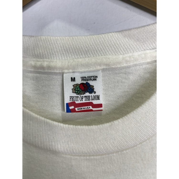 Men’s Vintage St.Maarten Graphic white short sleeve T shirt Sz M