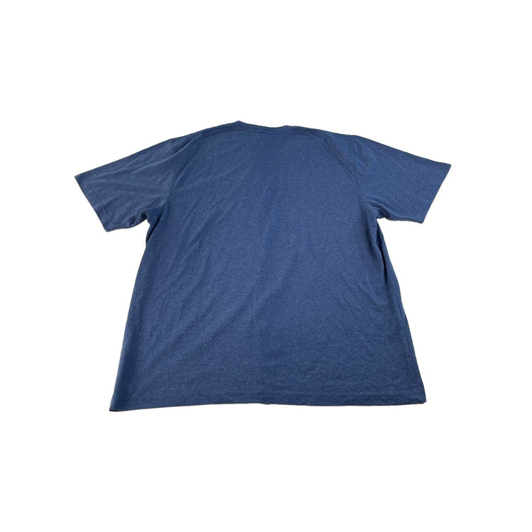 Mens Carhartt Blue Original Fit Short Sleeve T Shirt Size XL