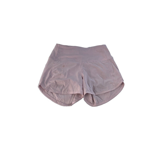 Women's Lululemon Athletic Running Shorts, Light Pink, Size 2