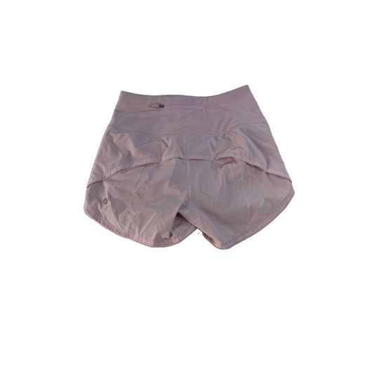 Women's Lululemon Athletic Running Shorts, Light Pink, Size 2