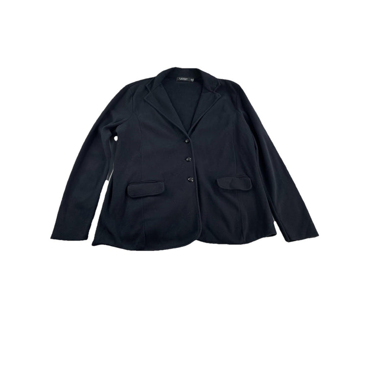 Womens Lauren Ralph Lauren Size 2XL Black Blazer