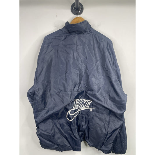 Mens Vintage Nike 1990’s Blue Zip-up Windbreaker Sz XL