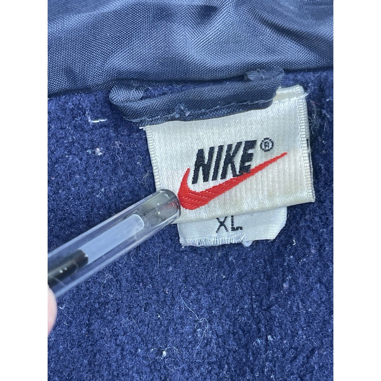 Mens Vintage Nike 1990’s Blue Zip-up Windbreaker Sz XL