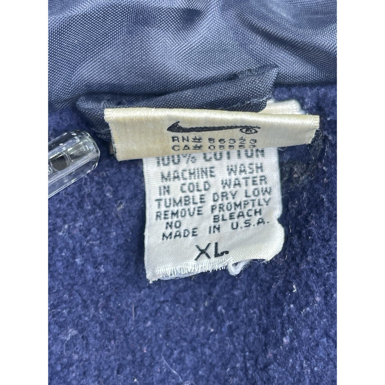 Mens Vintage Nike 1990’s Blue Zip-up Windbreaker Sz XL