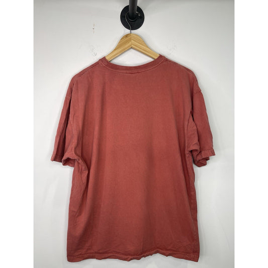 Vintage 90s Mens Large Faded Spell Out Pigment Dye Dr Pepper Soda Pop T-Shirt XL